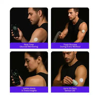 LinX CGM – Real-Time Glucose Tracker for Type 1 & Type 2 Diabetes