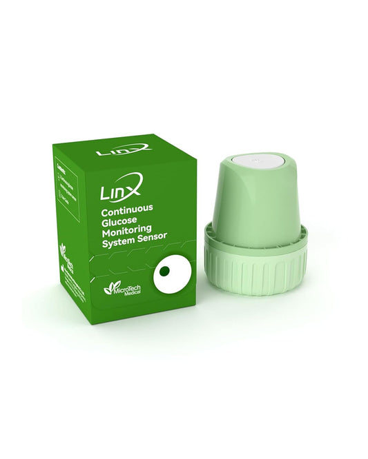 LinX CGM – Real-Time Glucose Tracker for Type 1 & Type 2 Diabetes